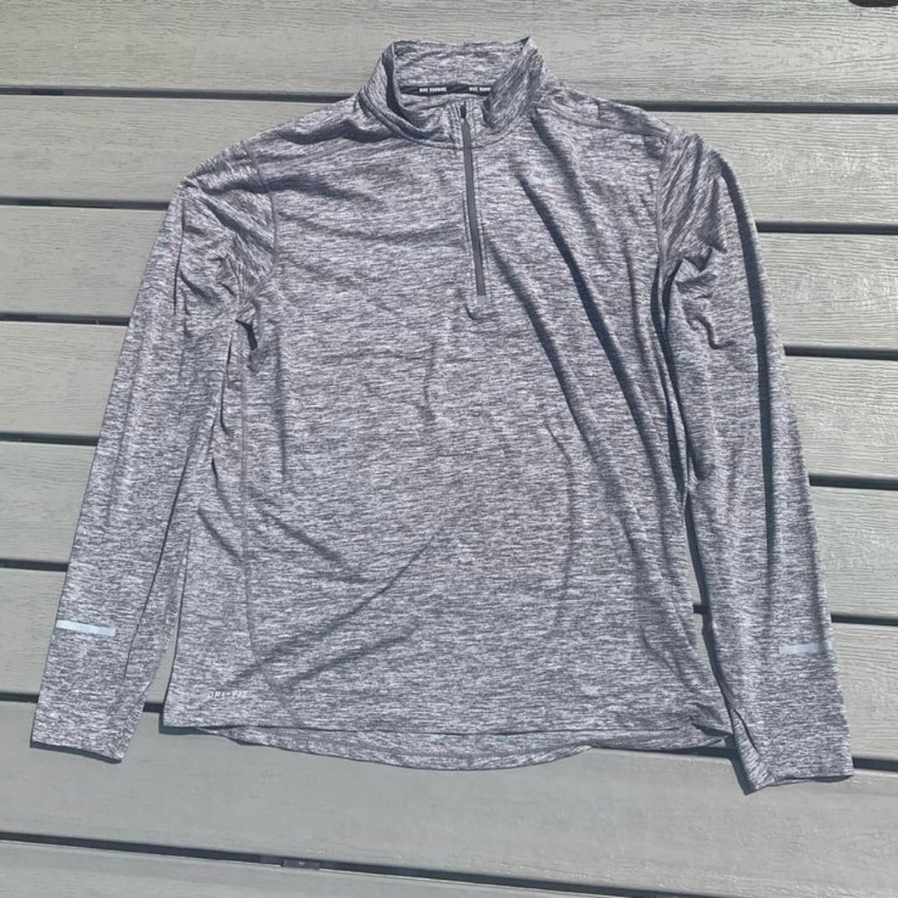 Nike Gray Quarter-Zip